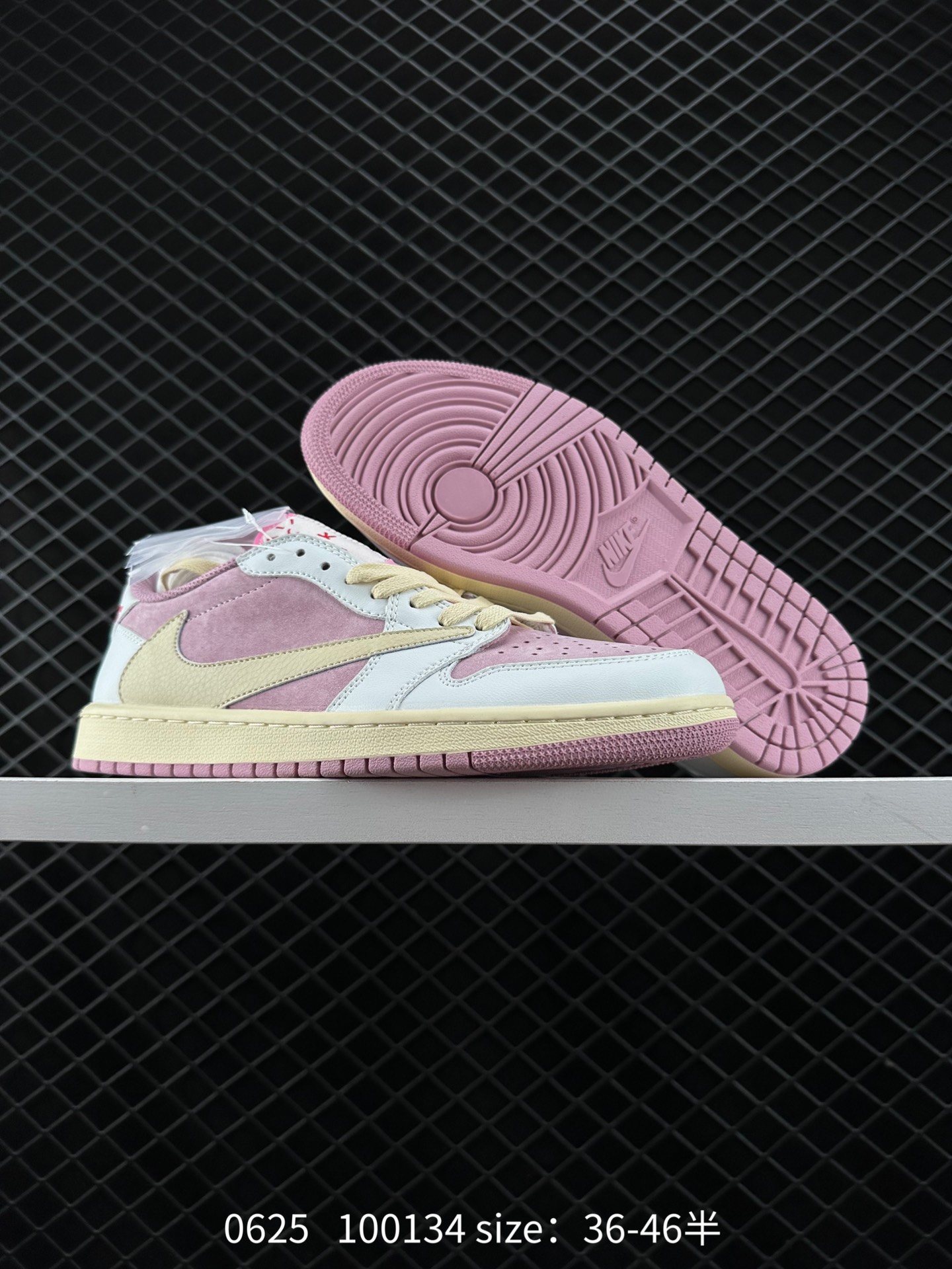 Fragment Design x Travis Scott x Nike Air Jordan 1 Low OG SP”Military Blue”